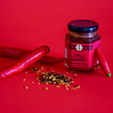 ABC Chilli infused Honey - 140g with dipper Giftbox